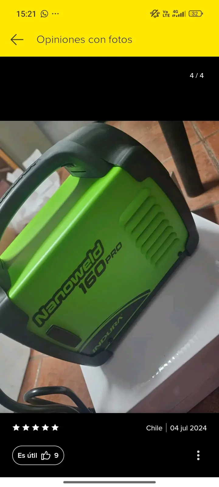 Soldadora Nanoweld 160 PRO - miniatura 4