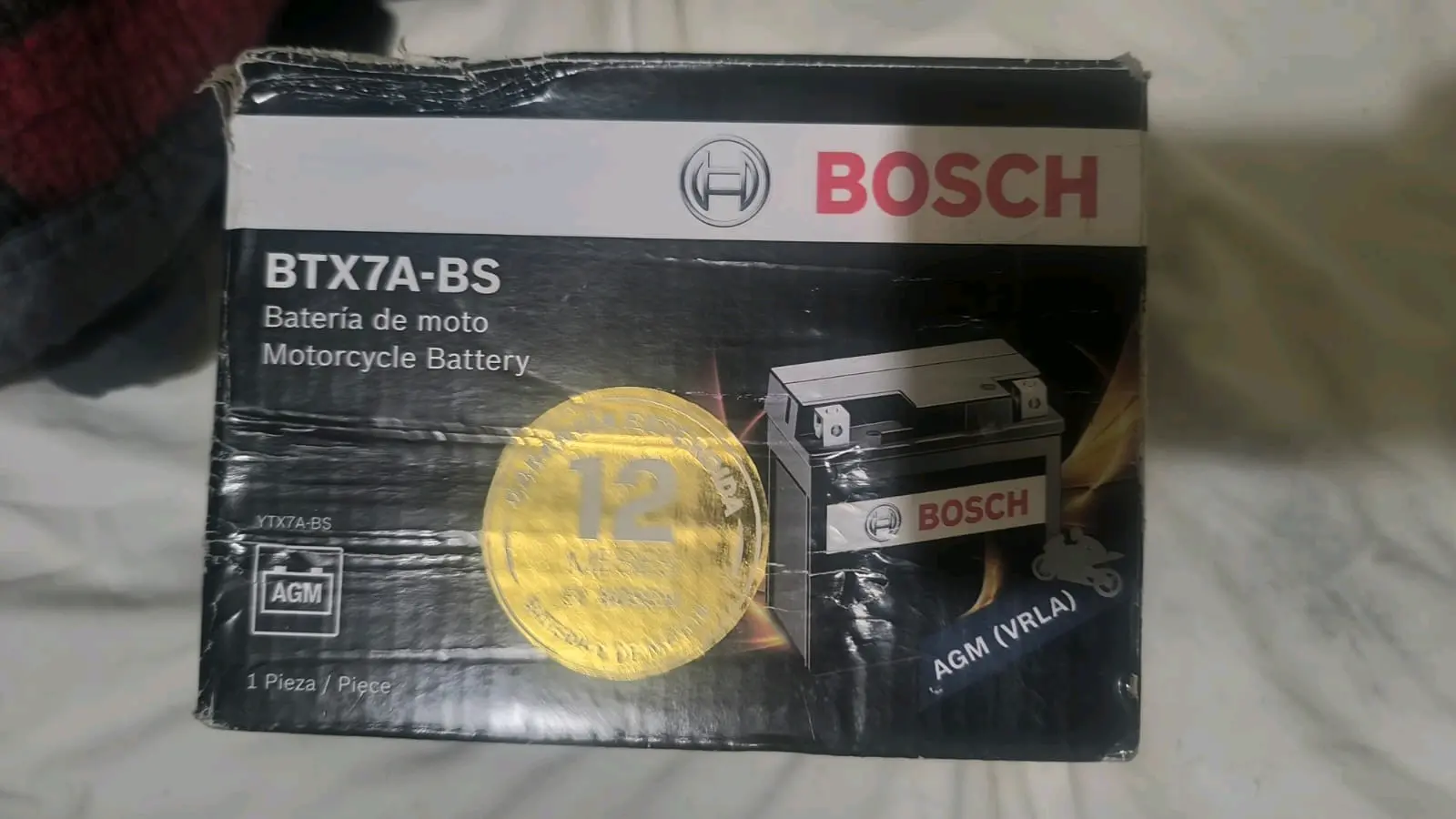 Batería de moto Bosch - miniatura 3