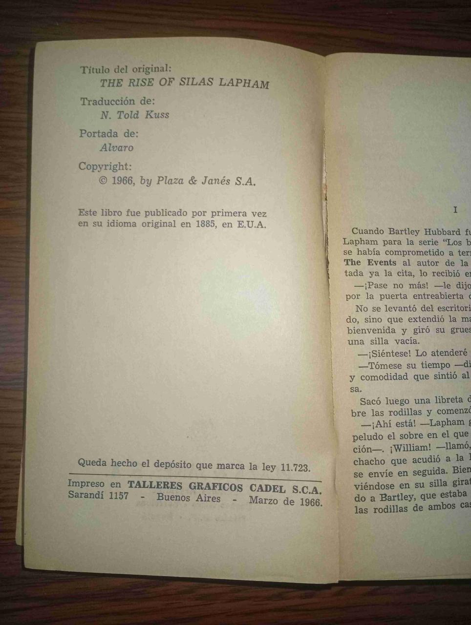 Libro 'La redención de Silas Lapham' - miniatura 2