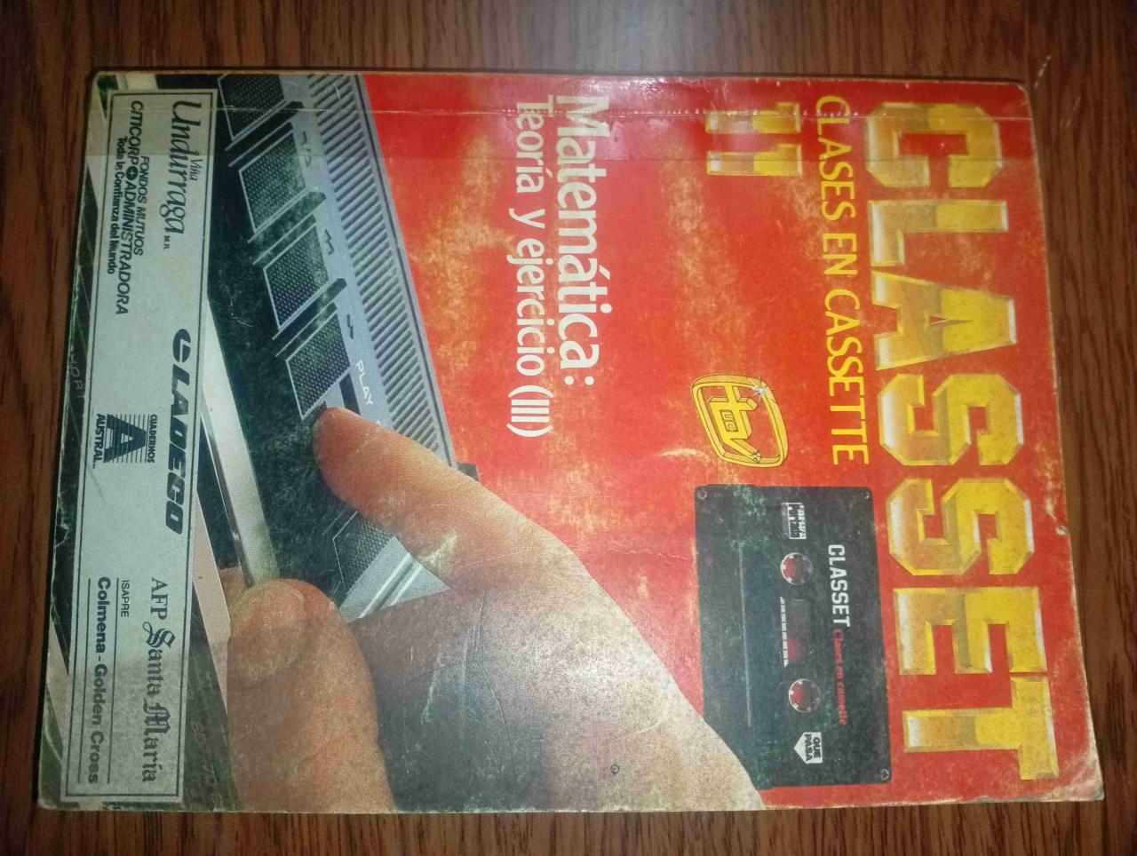 Cassette Classet Matemática III