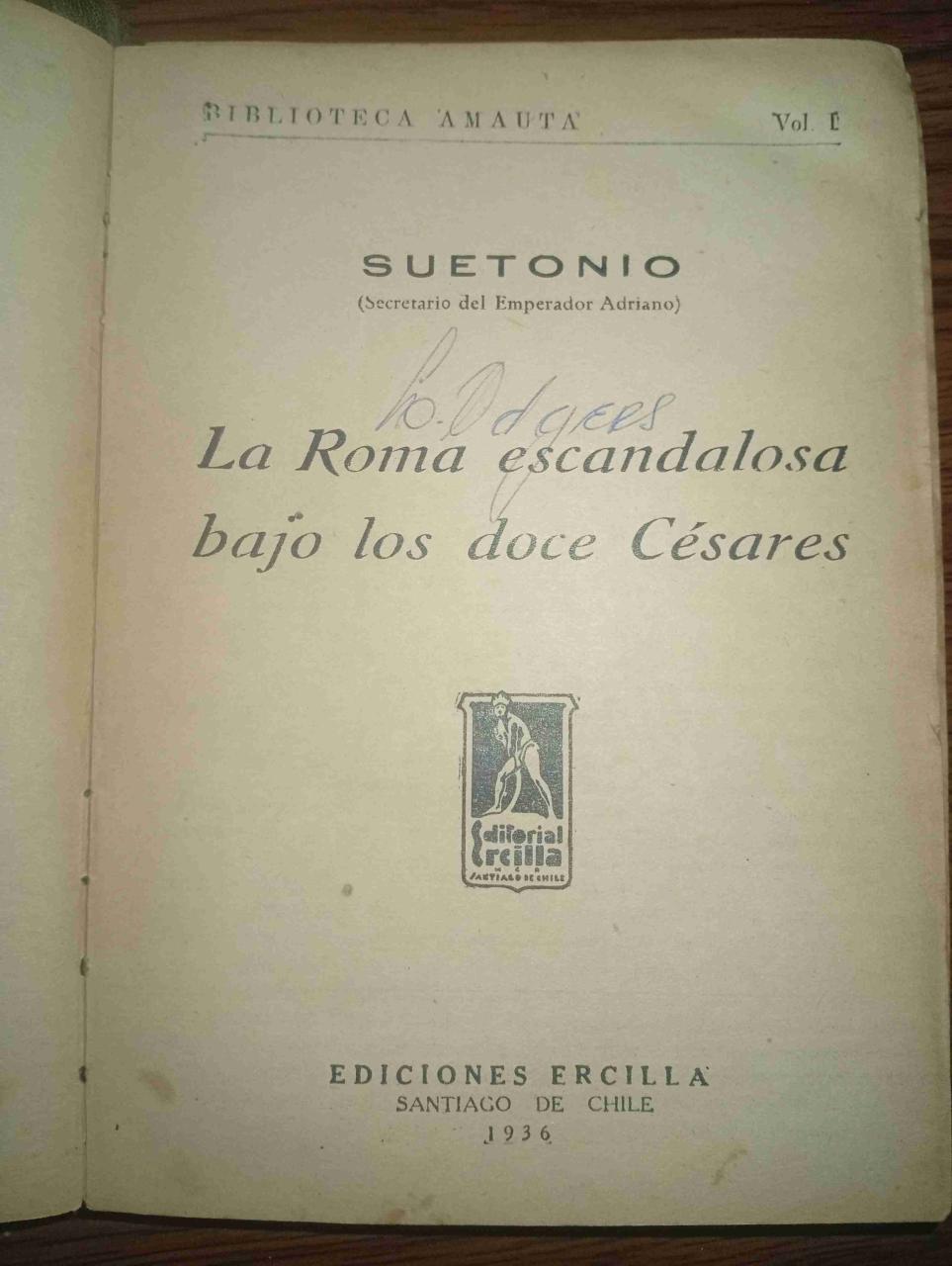 Libro 'La Roma escandalosa' 1936 - miniatura 1