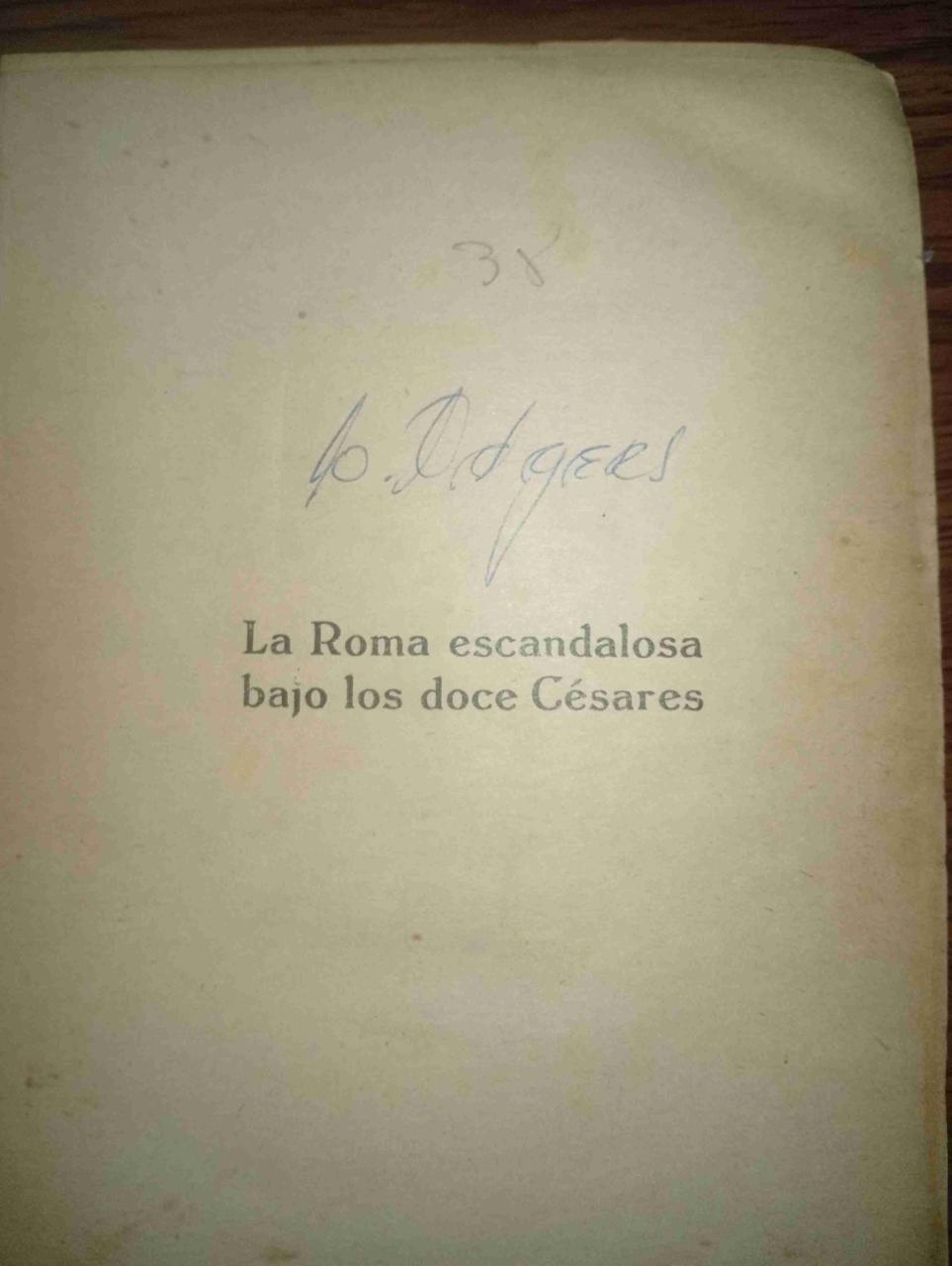 Libro 'La Roma escandalosa' 1936 - miniatura 2