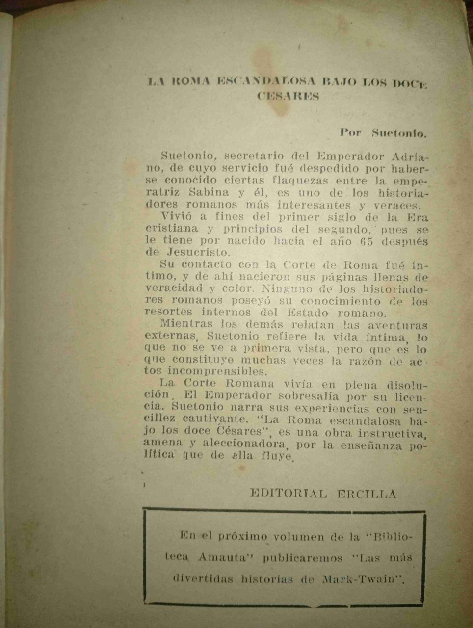 Libro 'La Roma escandalosa' 1936 - miniatura 3