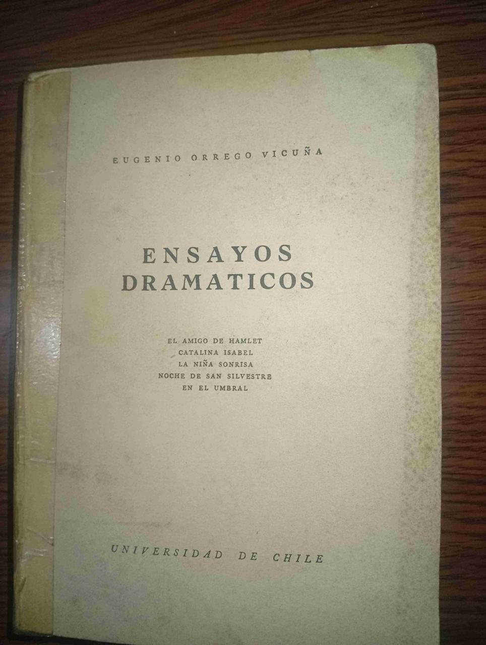 Libro Ensayos Dramáticos