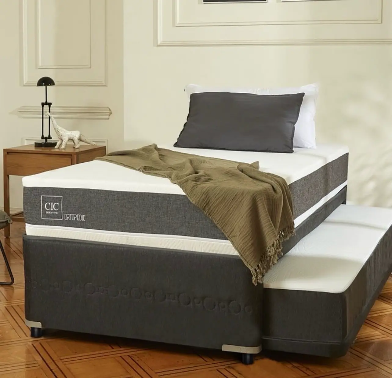 Cama nido ortopedic 1/2 plazas sin respaldo - miniatura 6