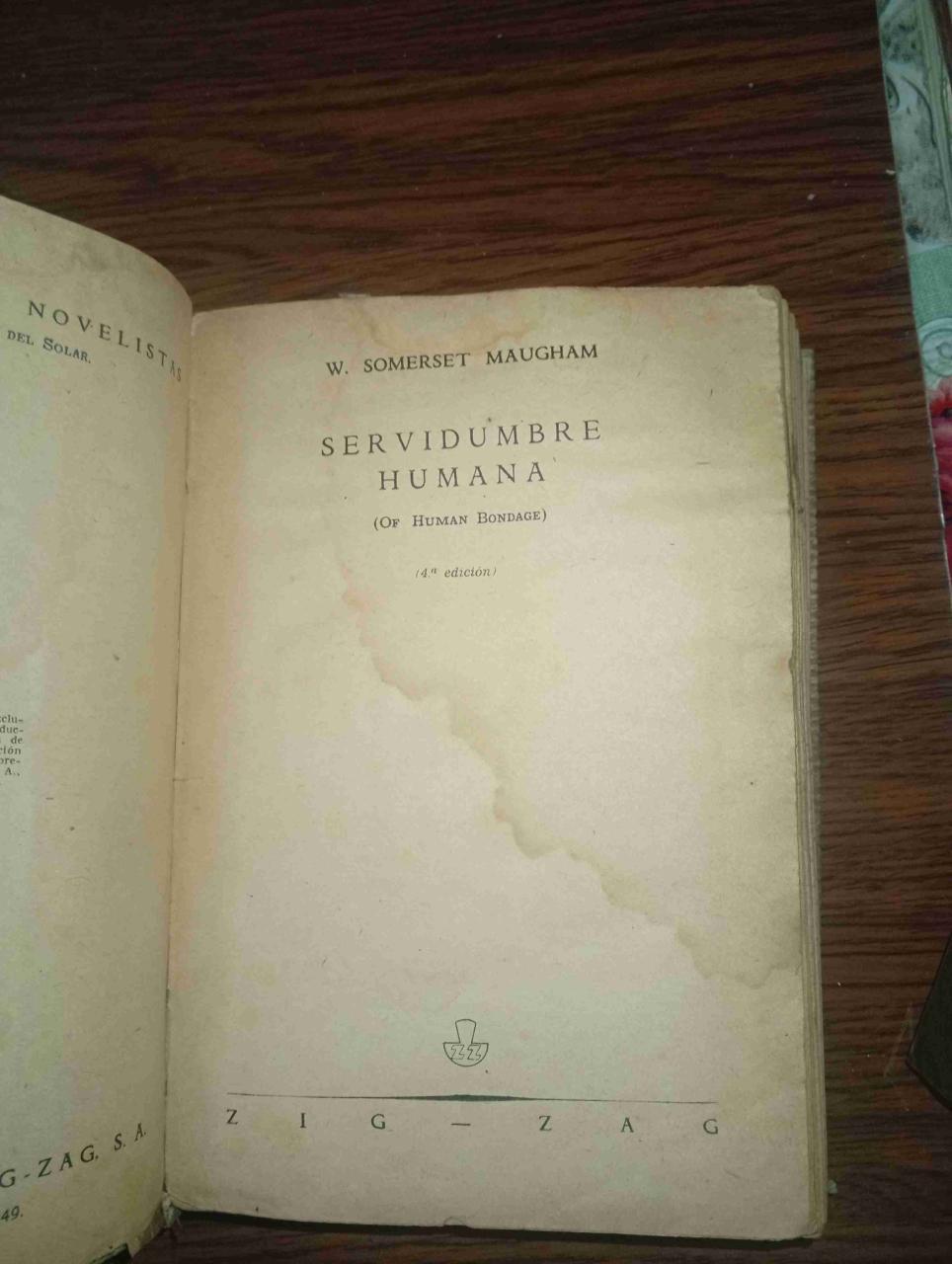 Libro 'Servidumbre humana' 4ta edición - miniatura 1