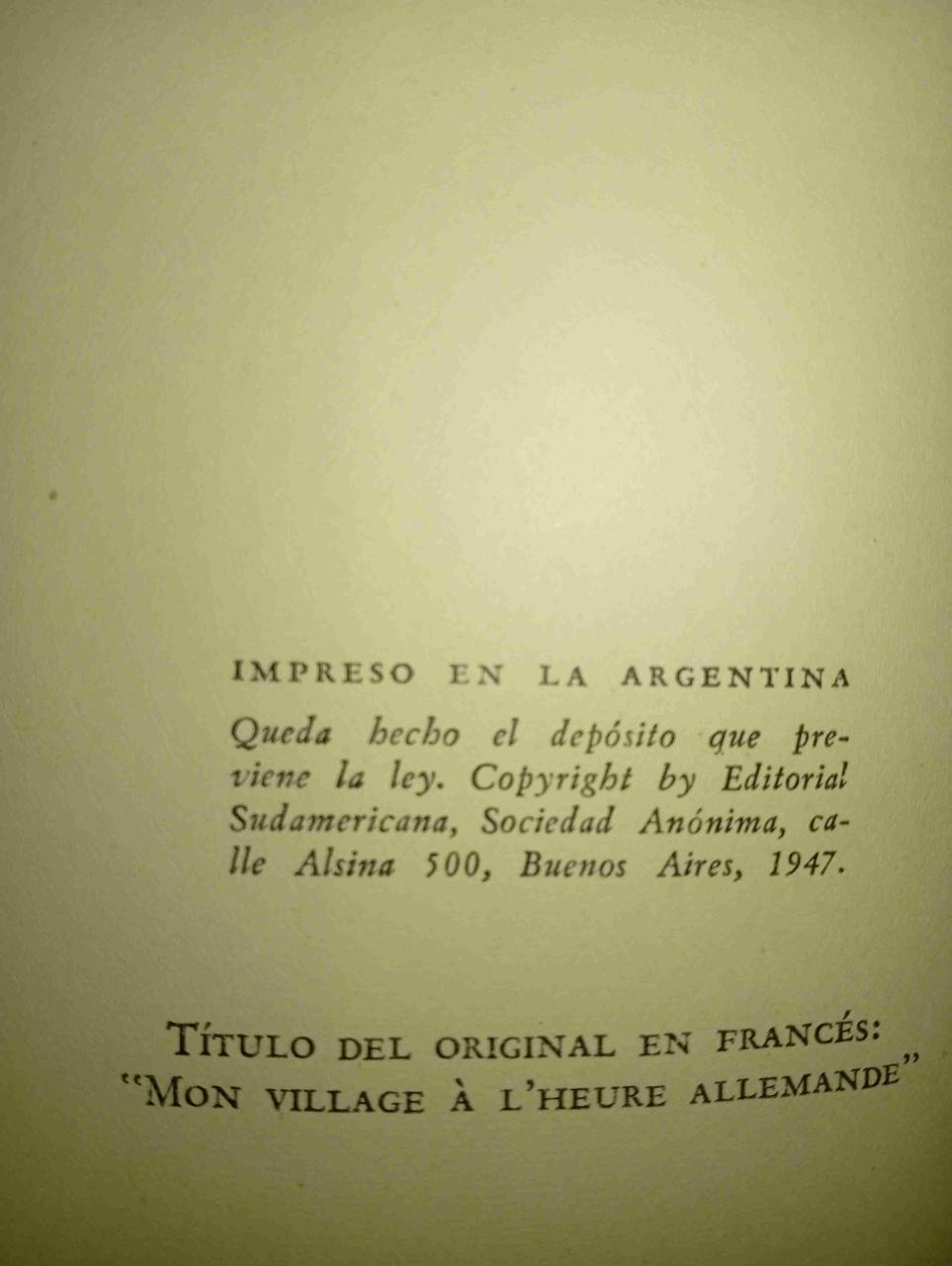 Libro 'Mi Pueblo en la Hora Alemana' - miniatura 2