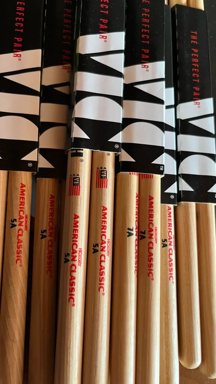 Baquetas Vic Firth 5A y 7A - miniatura 1