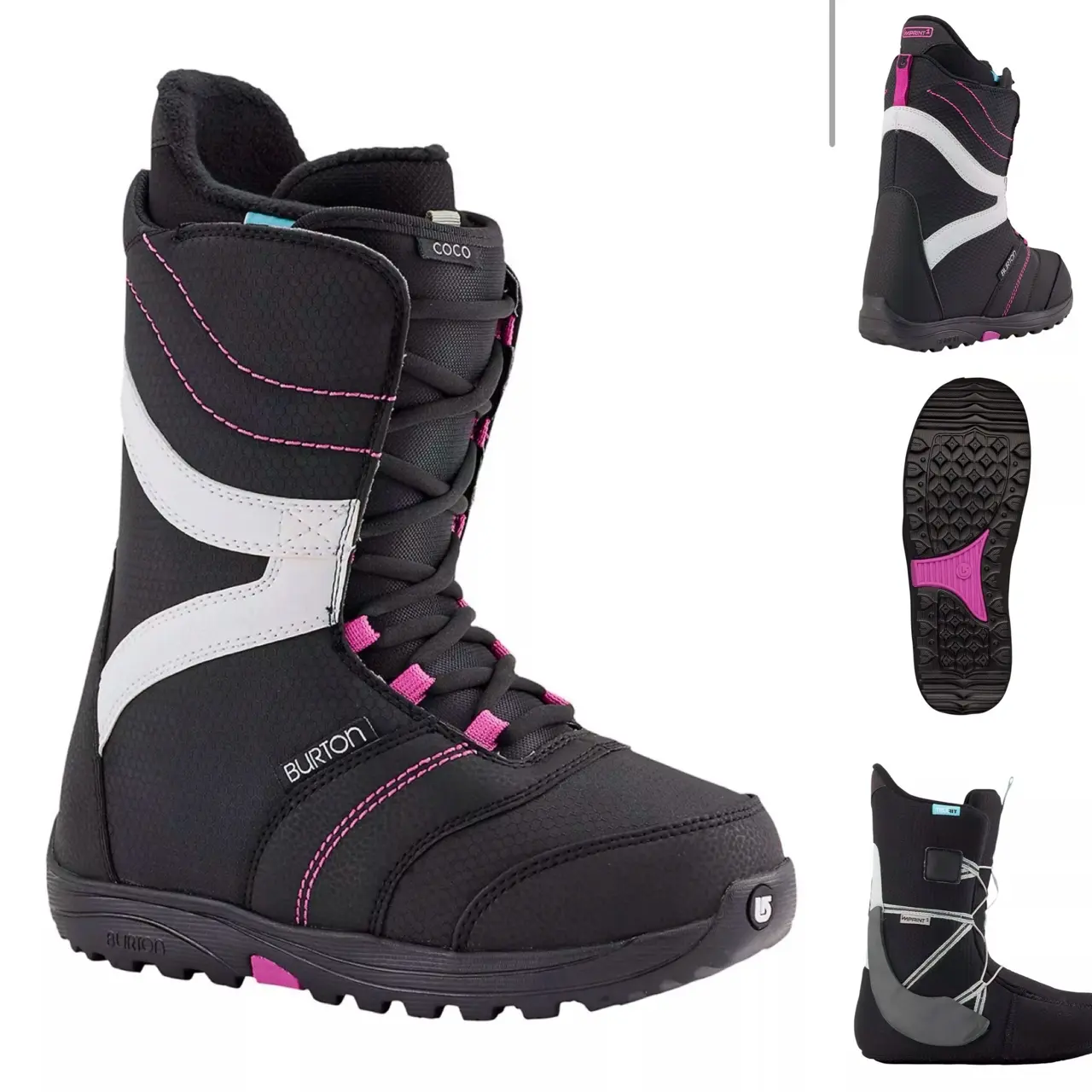 Botas snowboard Burton negras - miniatura 1