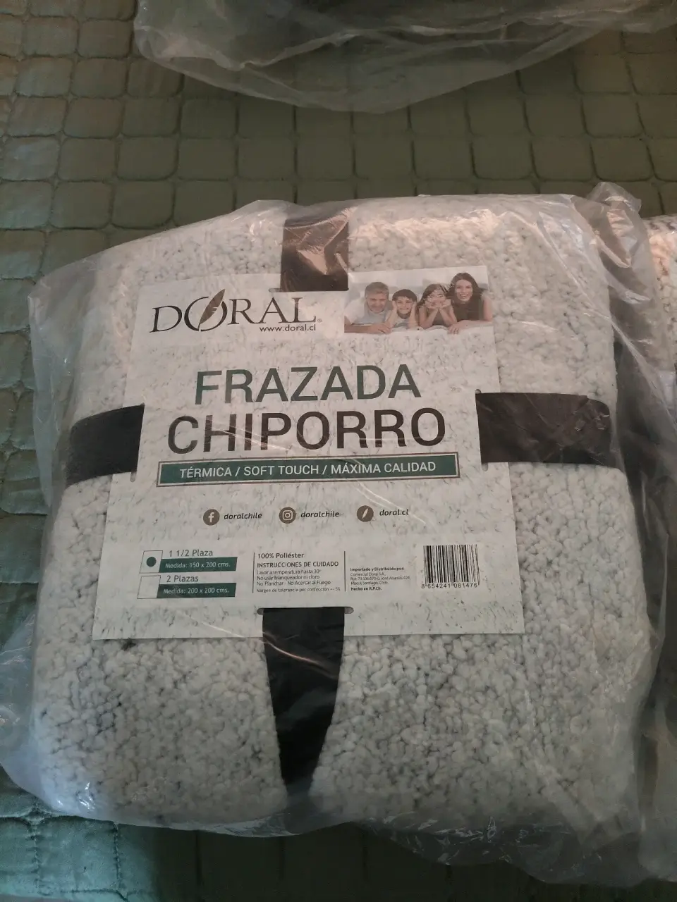 Frazada Chiporro Doral 1,5 Plazas - miniatura 1
