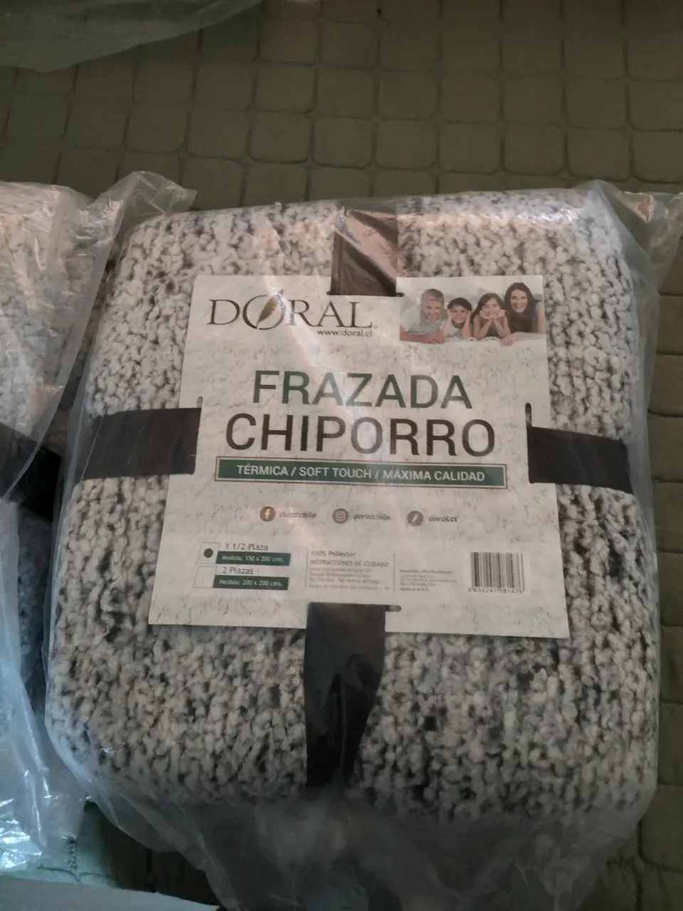 Frazada Chiporro Doral 1,5 Plazas - miniatura 2