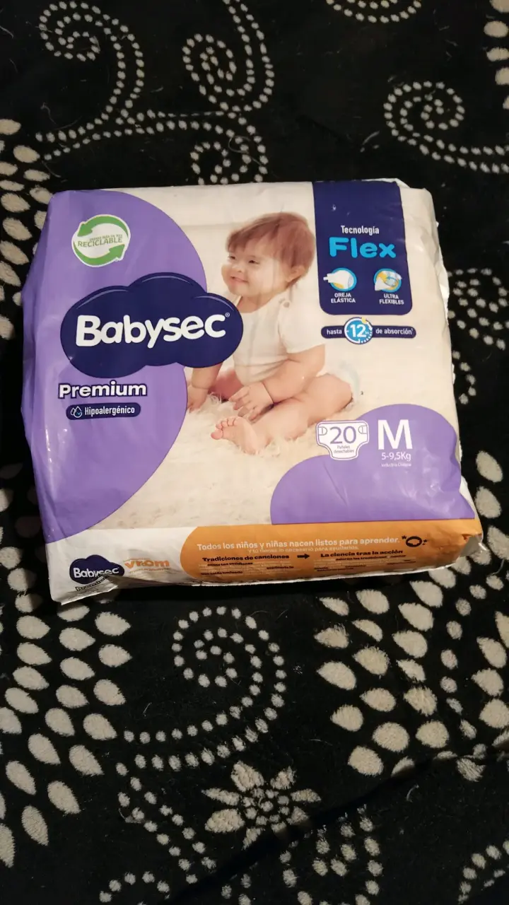 Pañales Babysec Premium Talla M