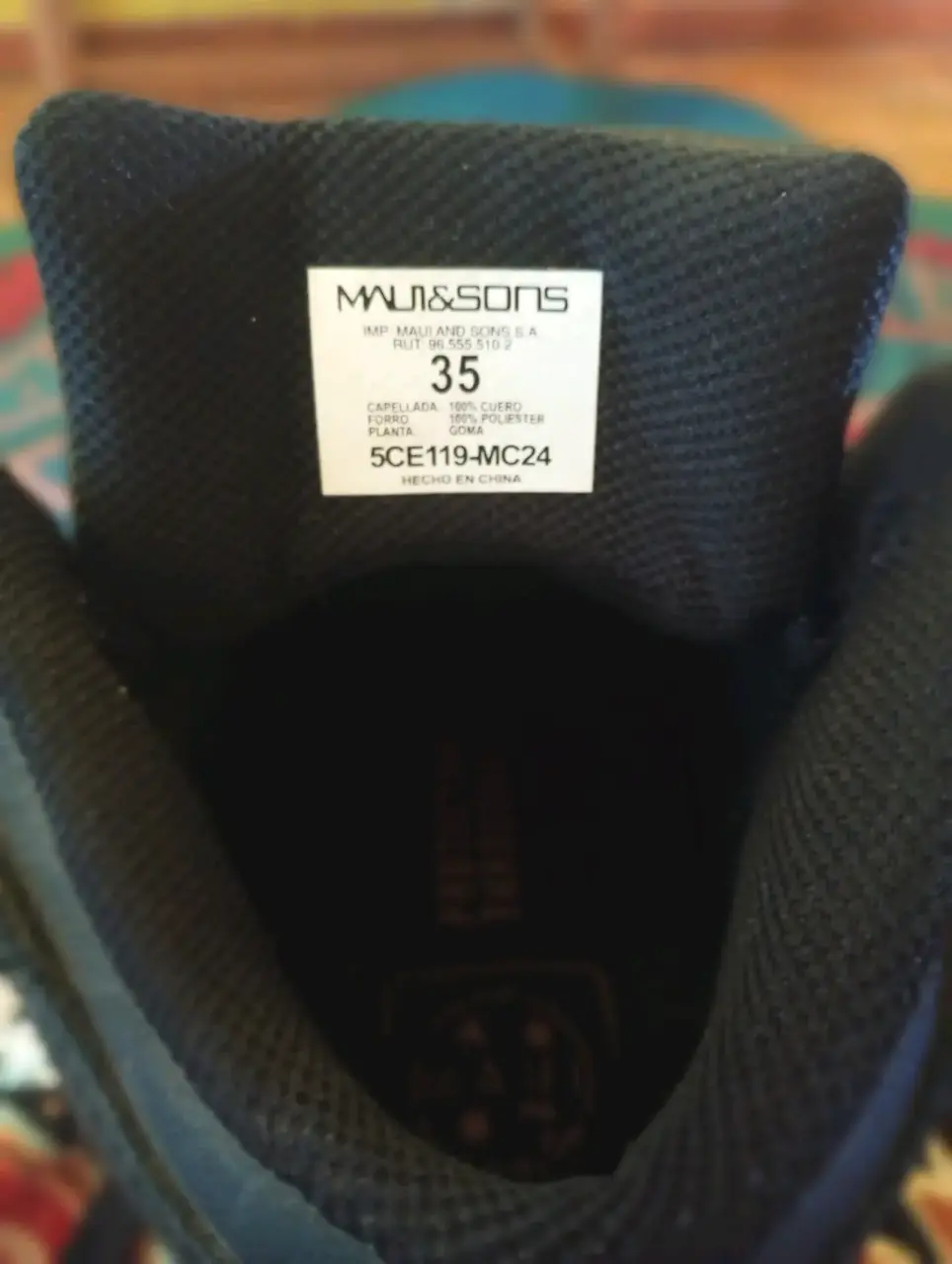 Zapatillas negras de caña alta - miniatura 2