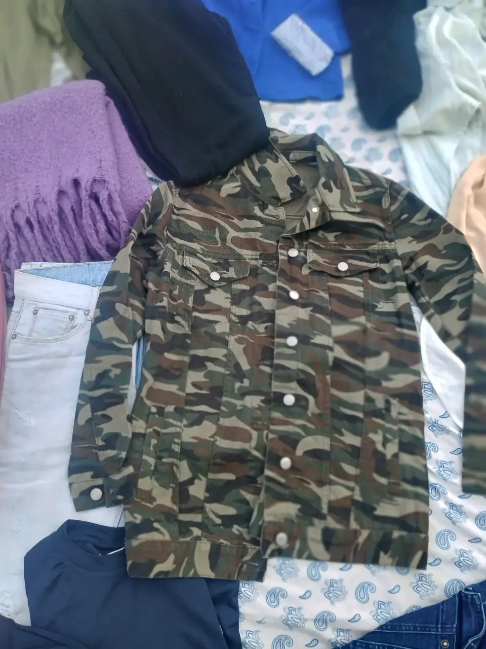 Chaqueta camuflaje de mujer - miniatura 1
