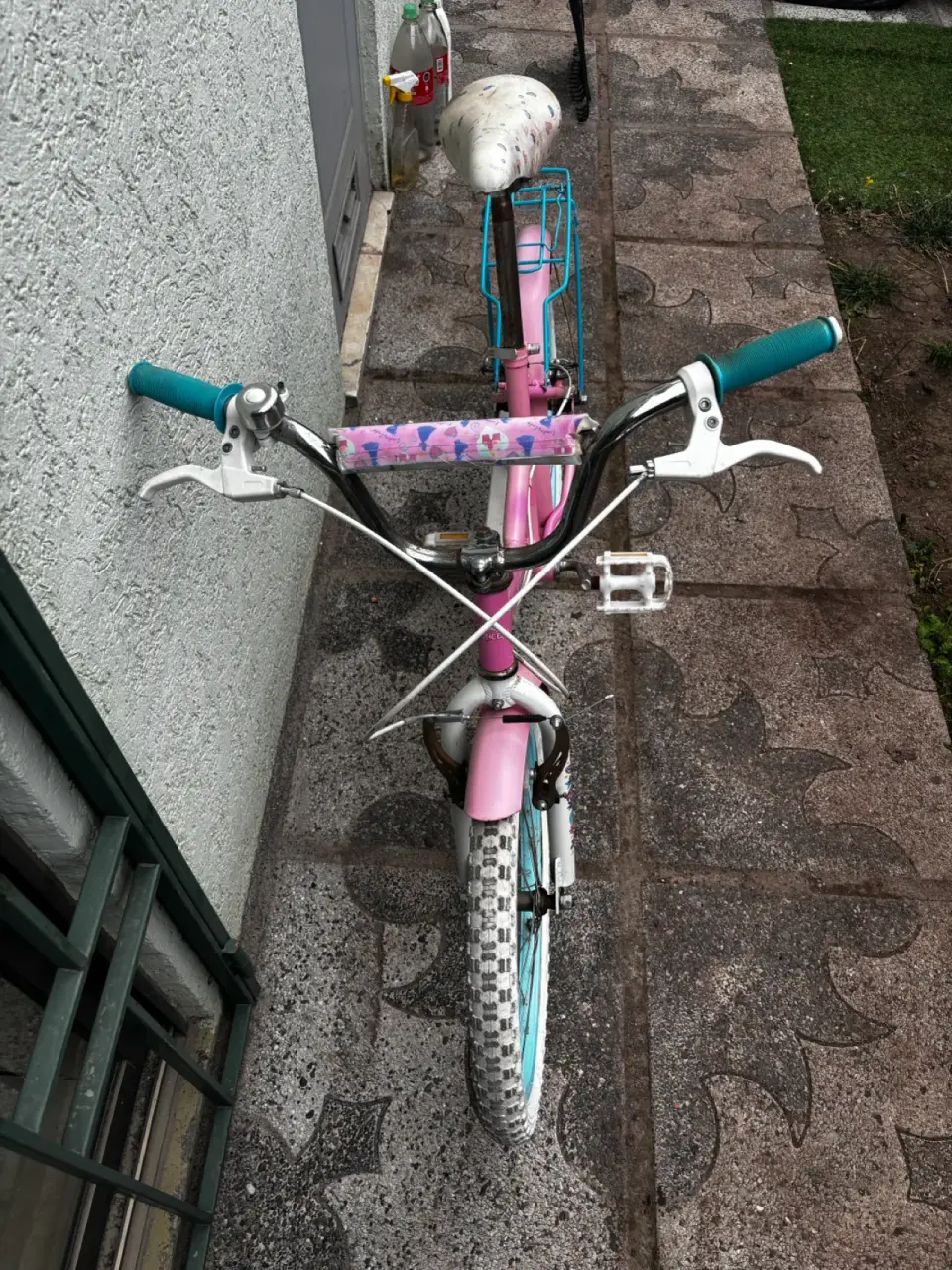 Bicicleta infantil rosa princesas - miniatura 3