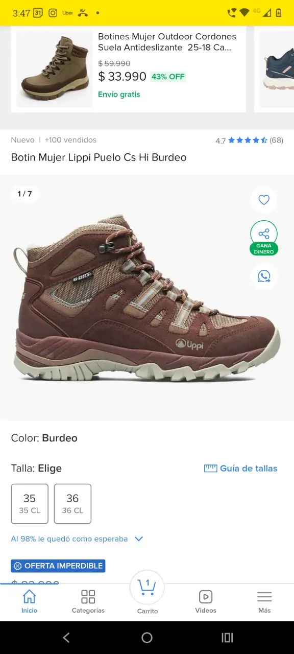 Zapatillas Lippi - miniatura 4