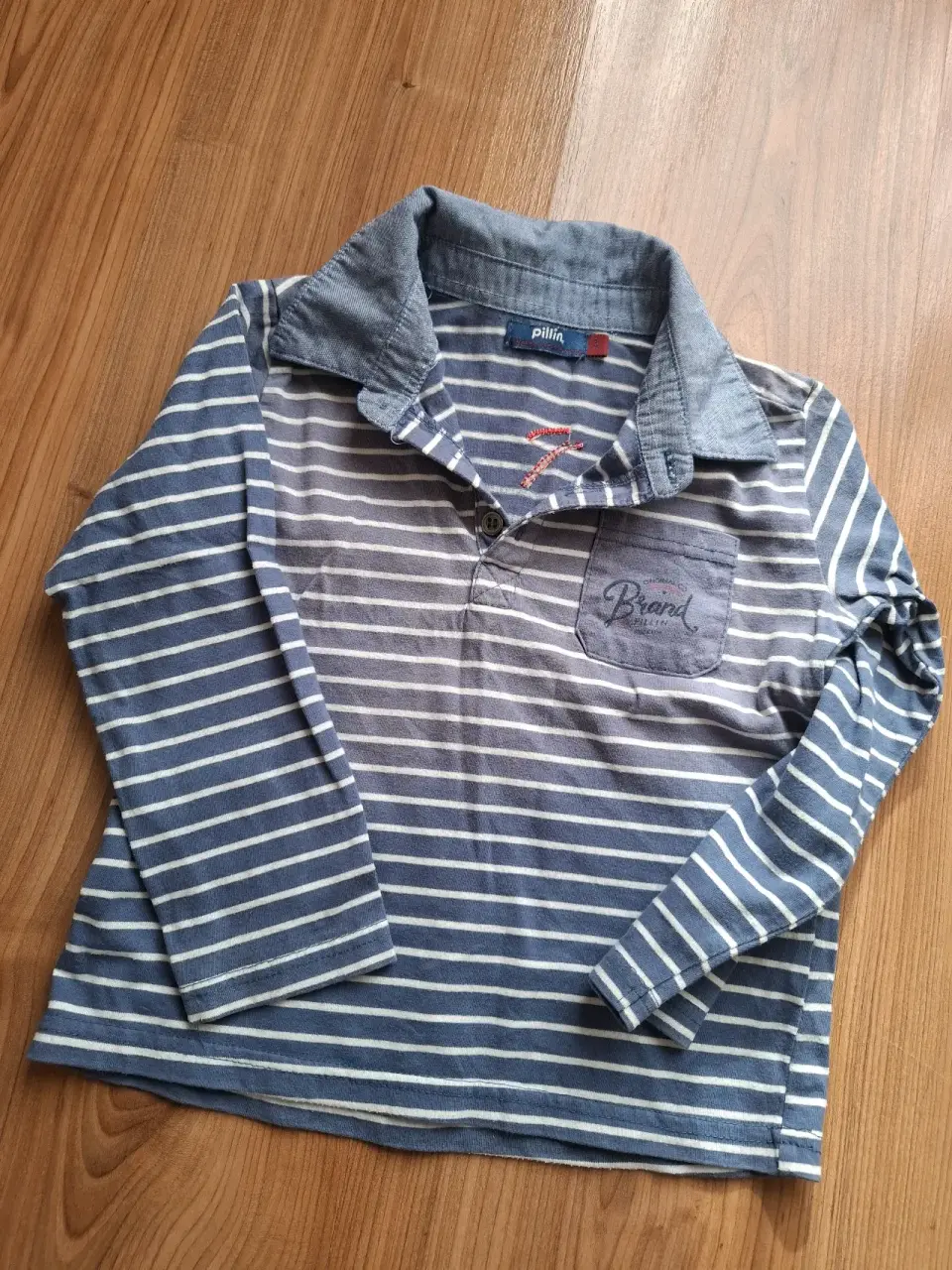 Polera rayada manga larga - miniatura 1