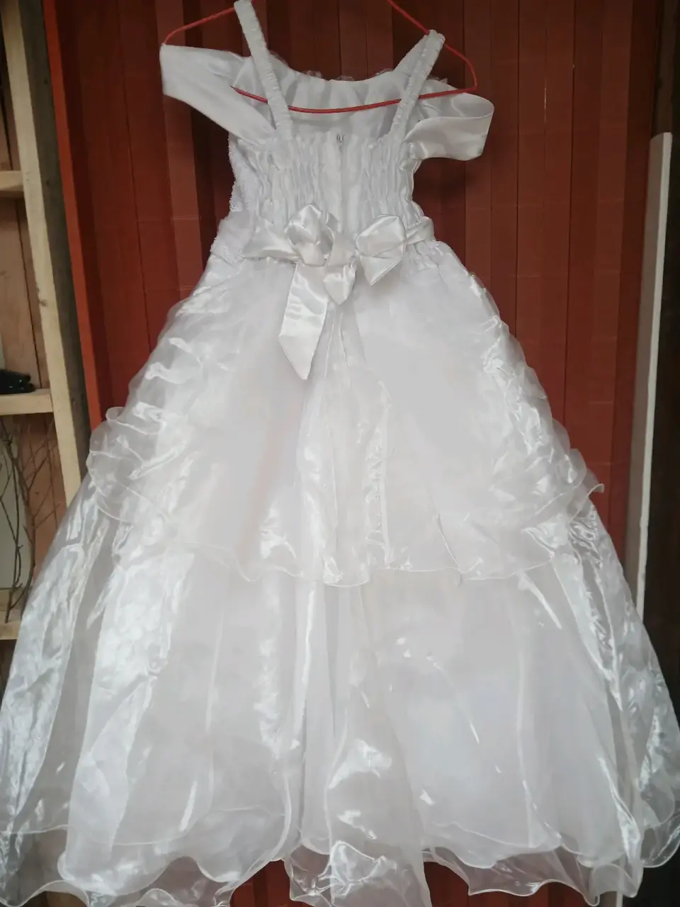 Vestido de primera comunión blanco - miniatura 2