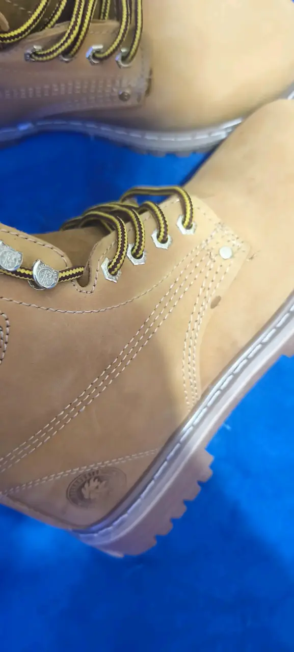 Botas de trabajo beige - miniatura 3