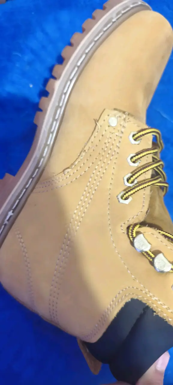 Botas de trabajo beige - miniatura 4