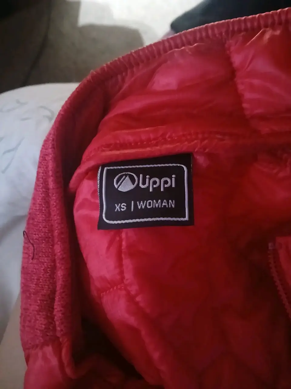 Chaqueta acolchada roja mujer - miniatura 2