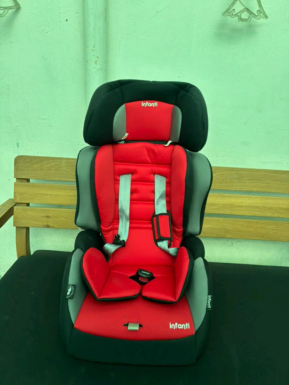 Silla de auto Infanti roja - miniatura 1
