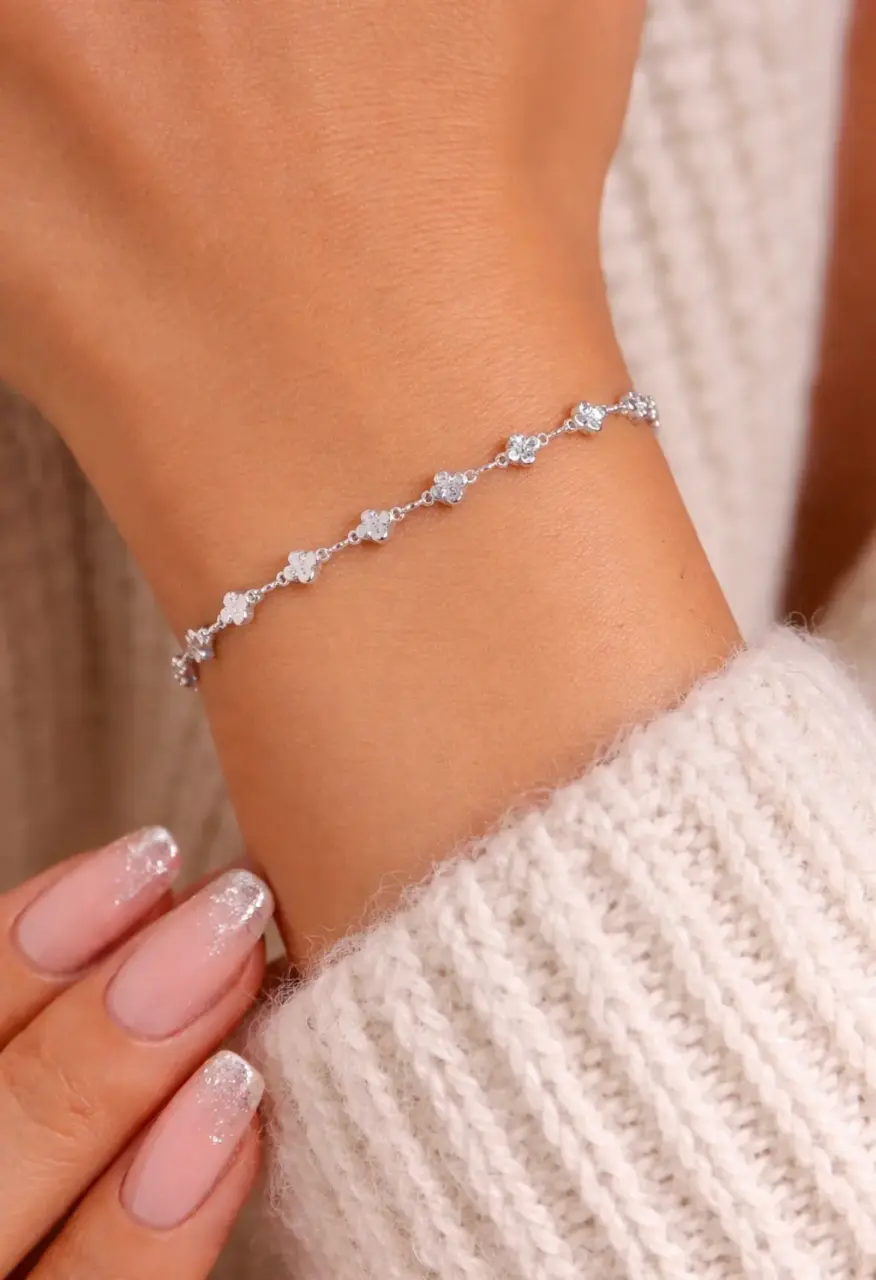 Pulsera de perlas y plata - miniatura 3