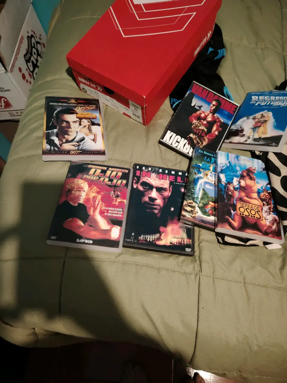 Colección de películas en DVD