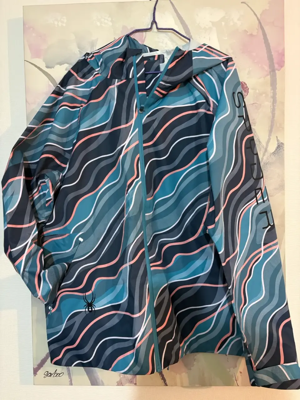 Chaqueta cortaviento estampada - miniatura 1