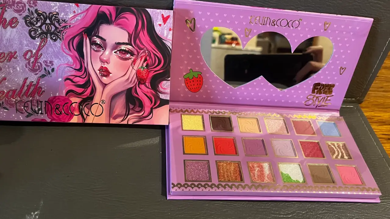 Paleta de sombras rosa Kevin & Coco - miniatura 4