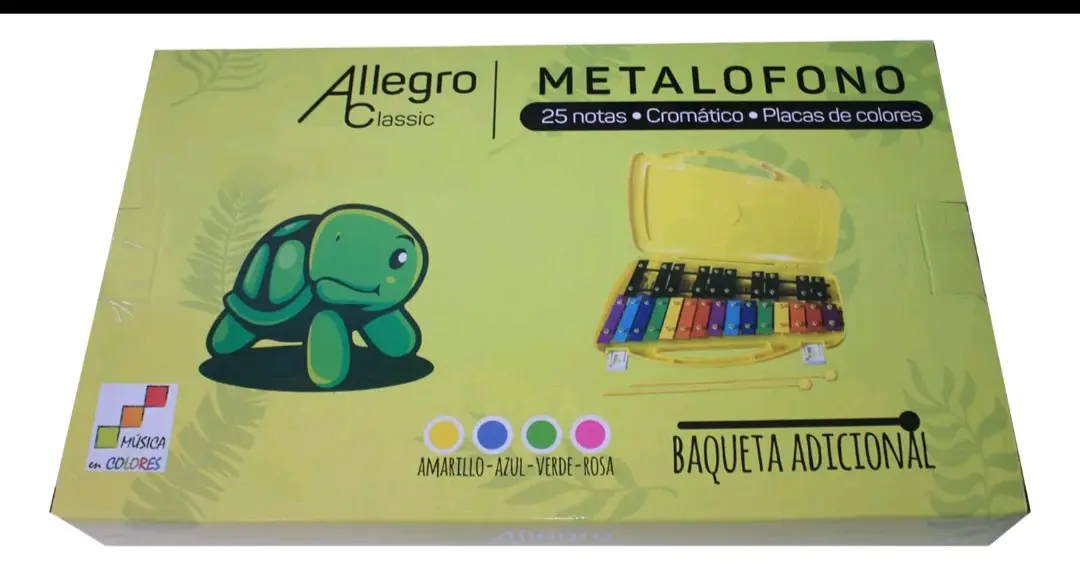 Metalófono Allegro 25 notas - miniatura 1
