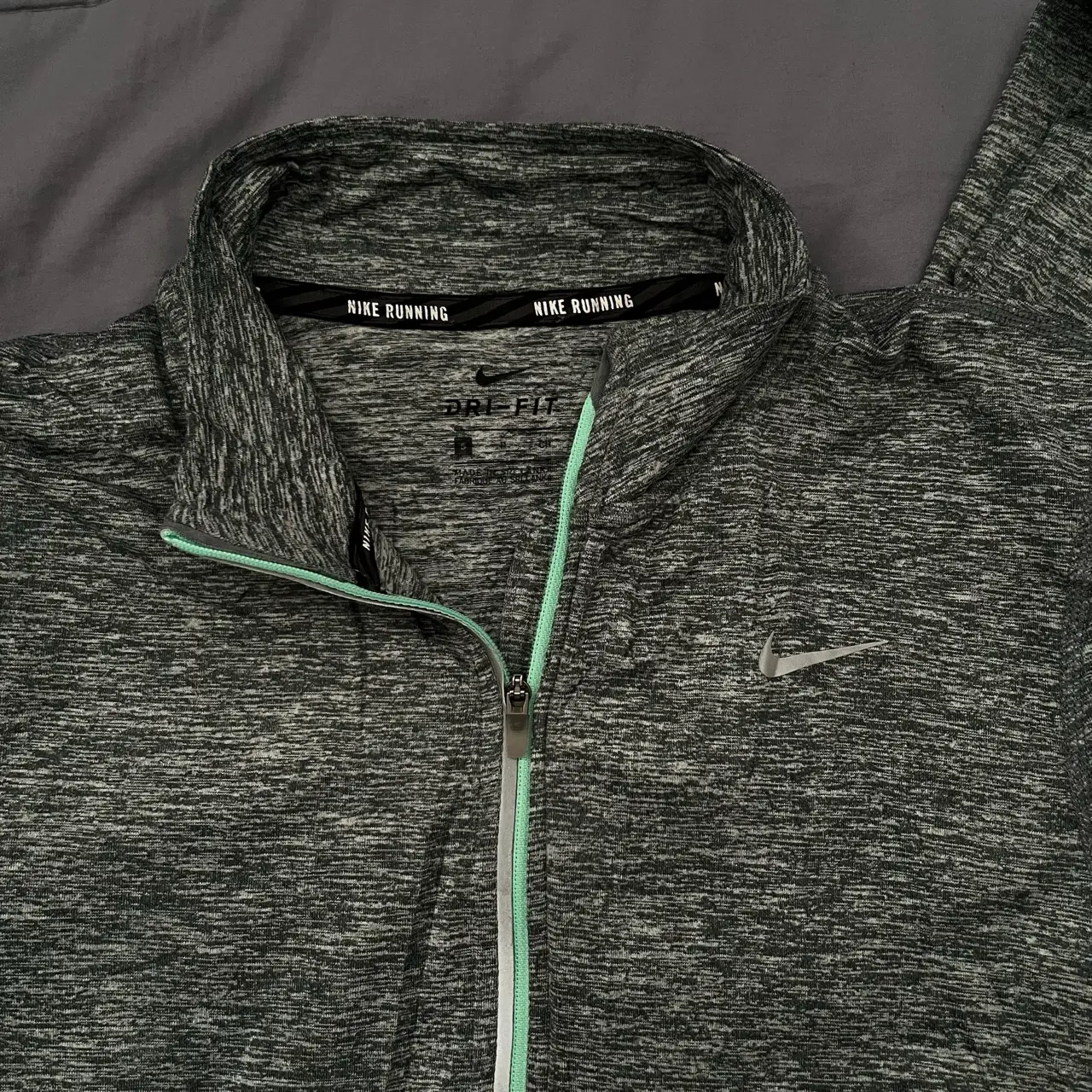 Polerón Nike Running gris - miniatura 1