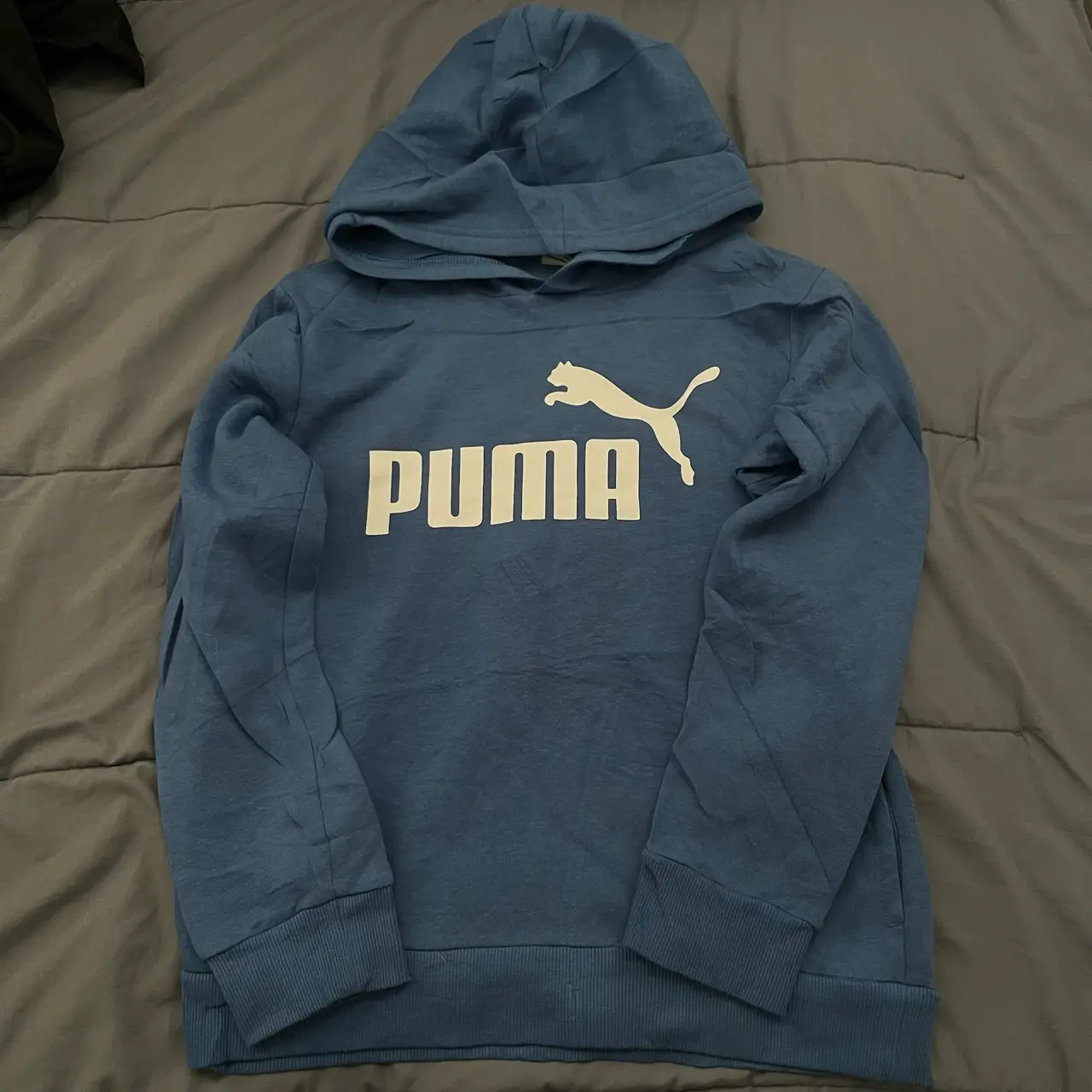 Polerón azul Puma con capucha - miniatura 2