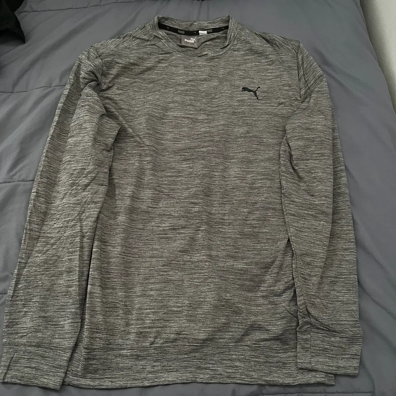 Polera deportiva Puma gris - miniatura 2
