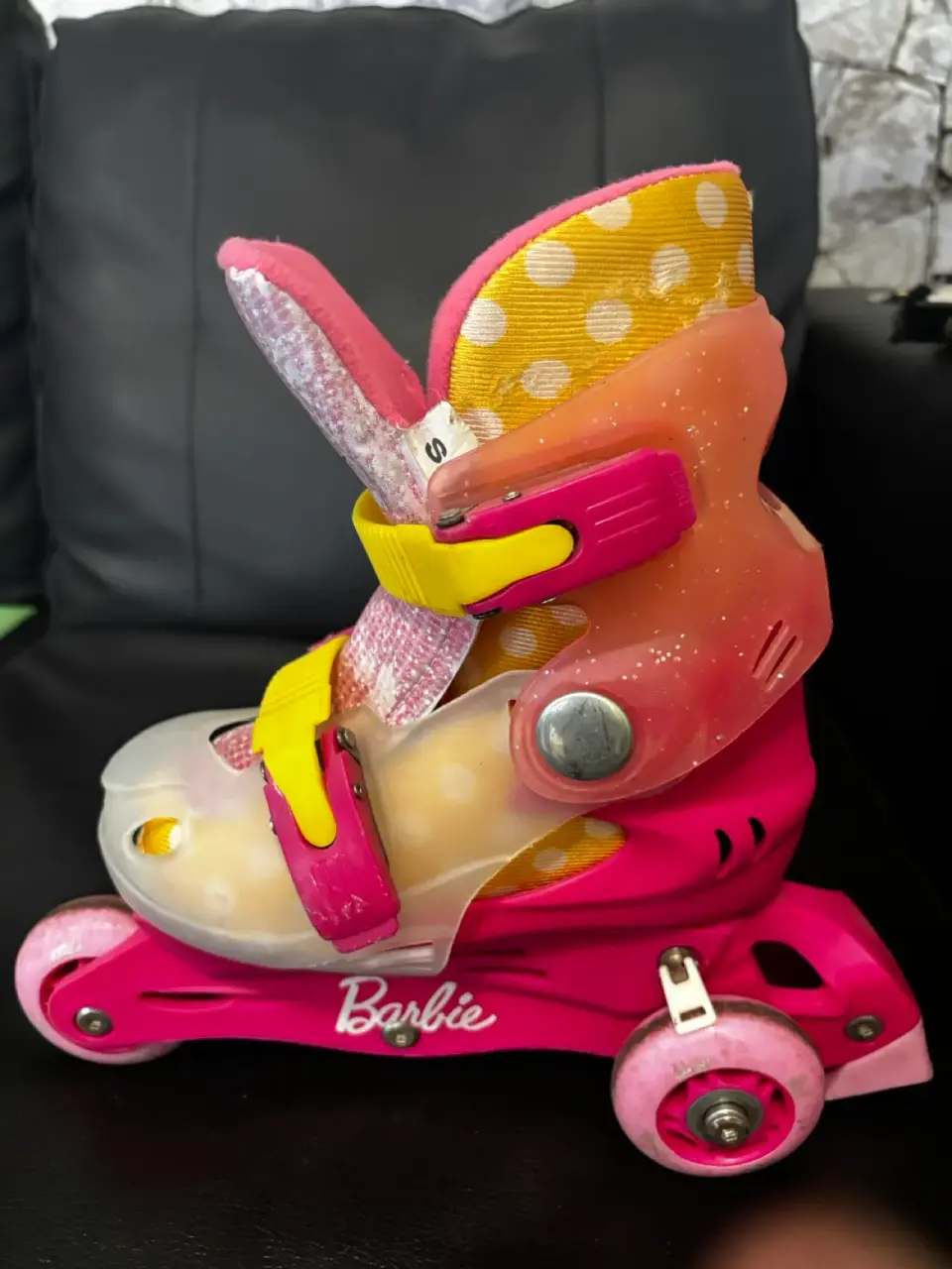 Patines infantiles rosados - miniatura 3