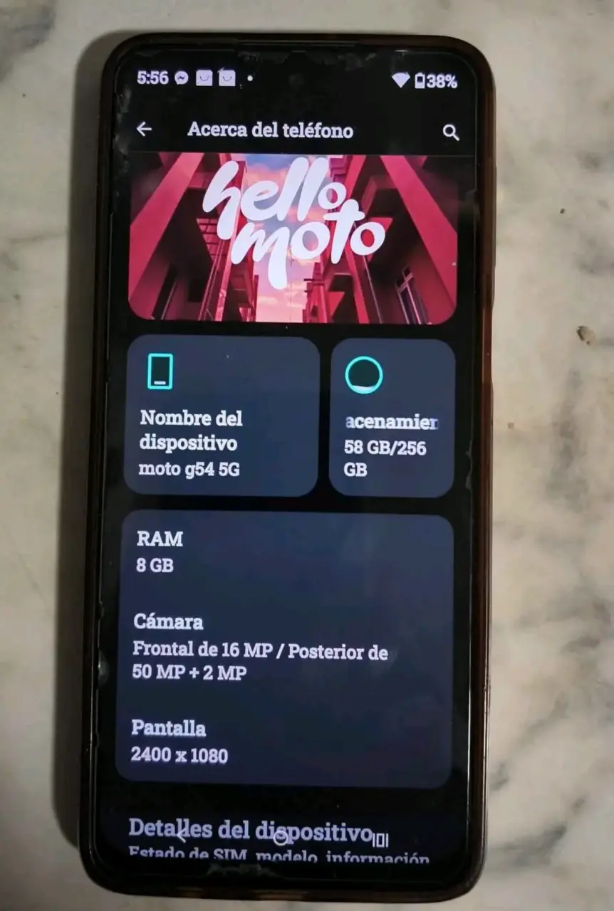 Smartphone Motorola G54 5G - miniatura 1