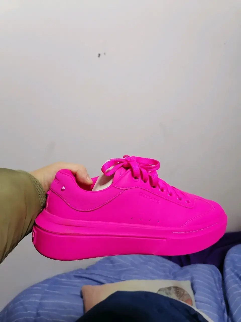 Zapatillas deportivas fucsias - miniatura 1