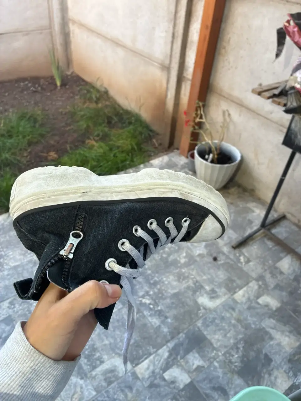 Zapatillas Converse negras altas - miniatura 2