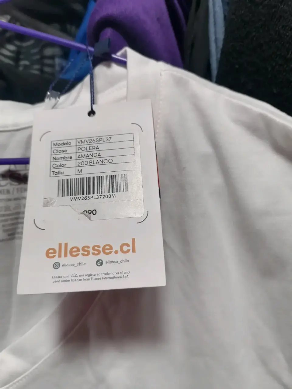 Polera blanca Ellesse 'Modern Muse' - miniatura 2