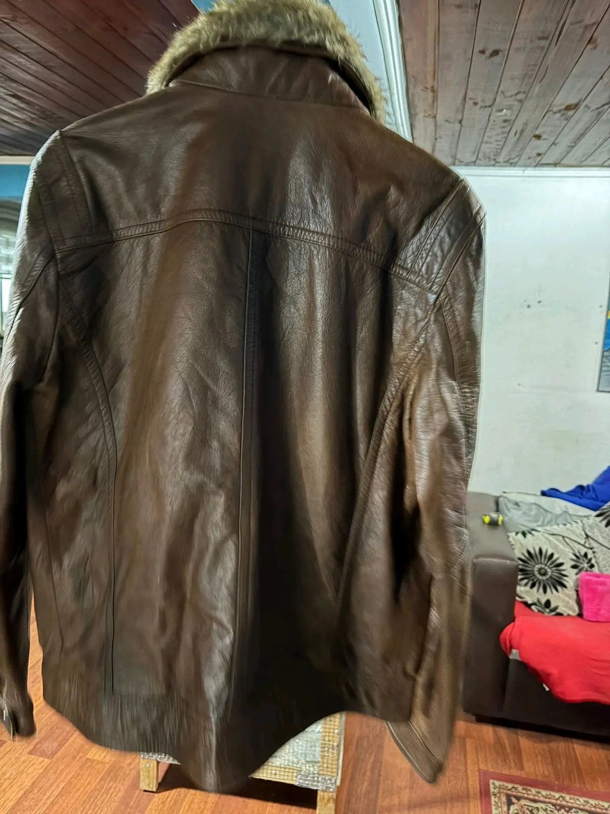 Chaqueta cuero Zara man  moda sport - miniatura 3