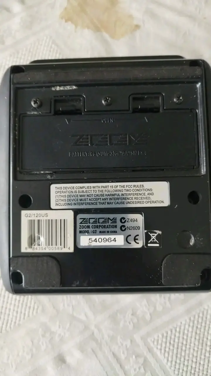 Pedal de efectos Zoom G2 - miniatura 3