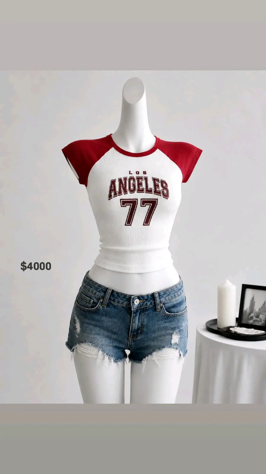 Polera manga corta Los Ángeles - miniatura 1