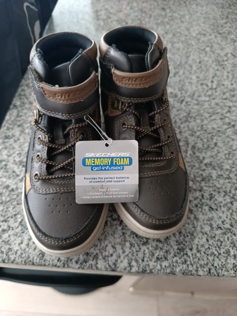 Botines cuero marrón con detalles - miniatura 3