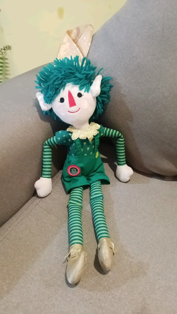 Muñeco de peluche con sombrero - miniatura 2