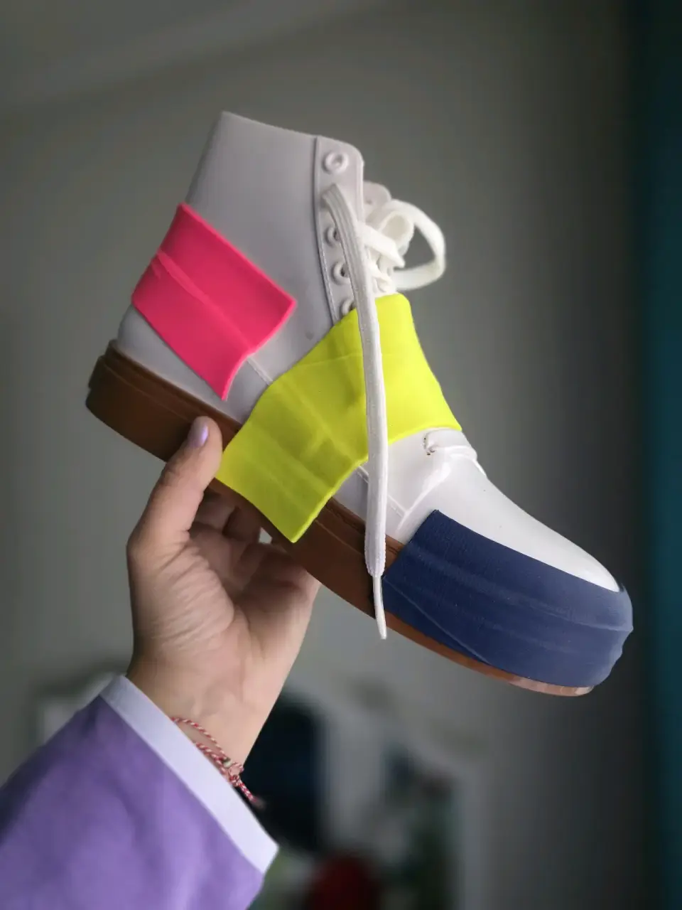Zapatillas blancas Melissa - miniatura 1