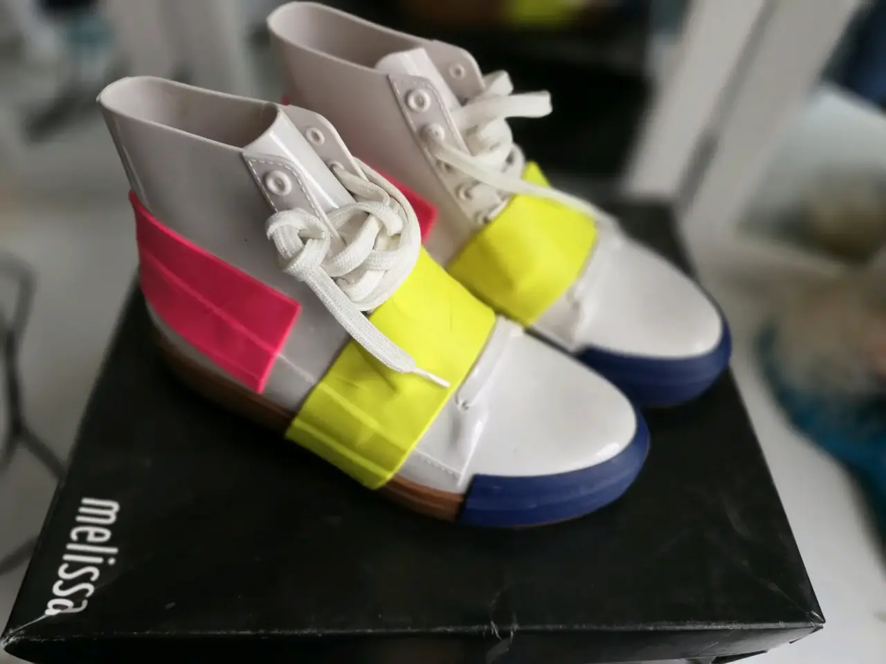 Zapatillas blancas Melissa - miniatura 2