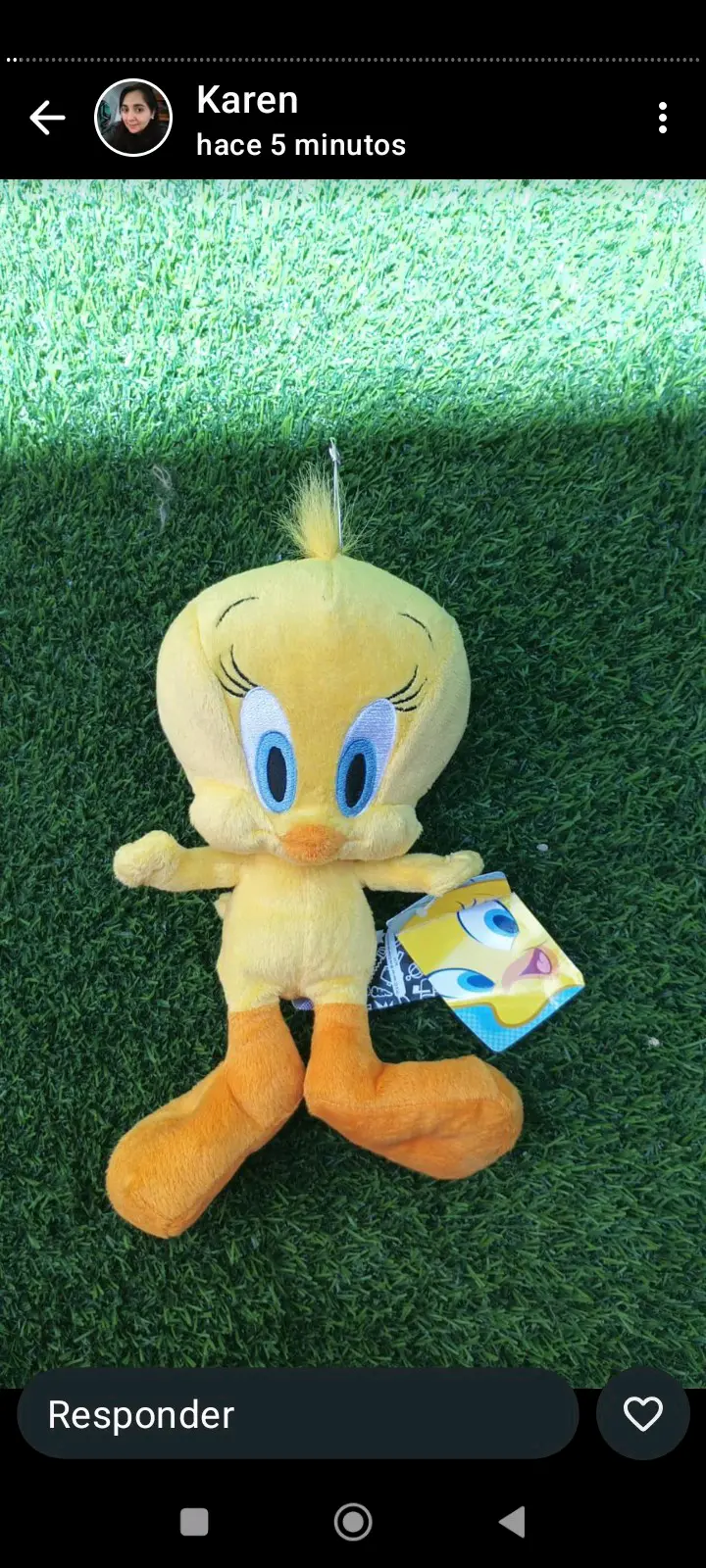 Peluches Twitty amarillo