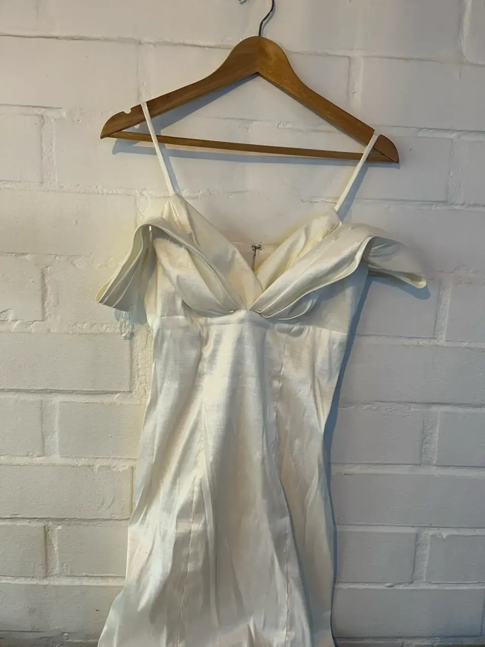 Vestido blanco ajustado - miniatura 4