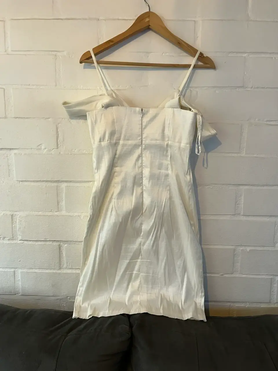Vestido blanco ajustado - miniatura 5