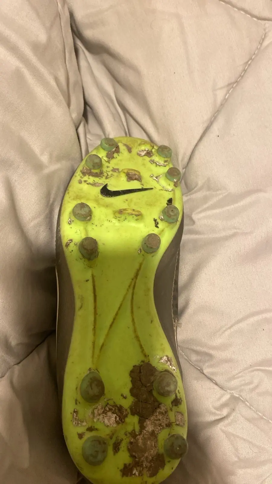 Botines de fútbol Nike verde y negro - miniatura 4